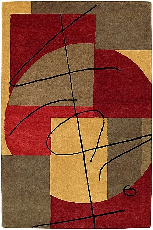 Name:Monica Pomegranate Rug, Item id:15_HST-3005B Pomergranate (Medium Image)